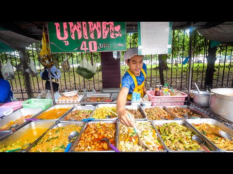 $1.29 Buffet Bangkok – ALL YOU CAN EAT Thai Street Food in Thailand!