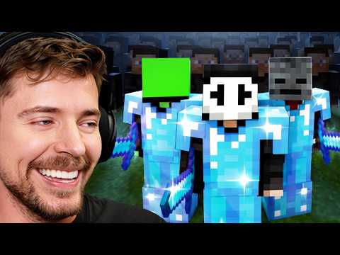 100 YouTubers Simulate A Battle Royale