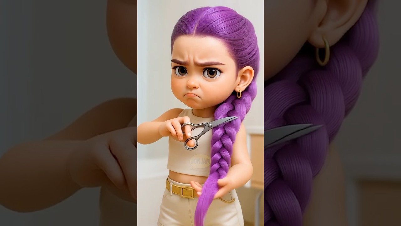 😱✂️BABY RUMI ACCIDENTALLY CUT HER HAIR…Whoops! 😬