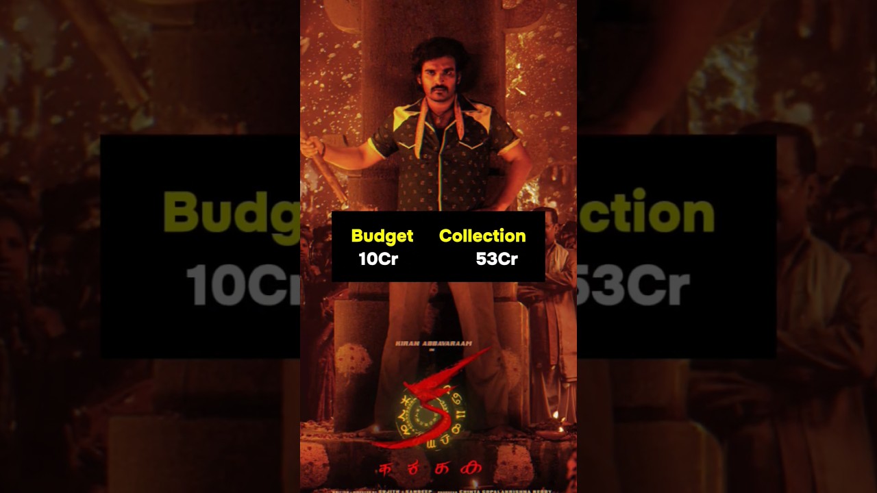 Kiran Abbavaram all movies budget & collection