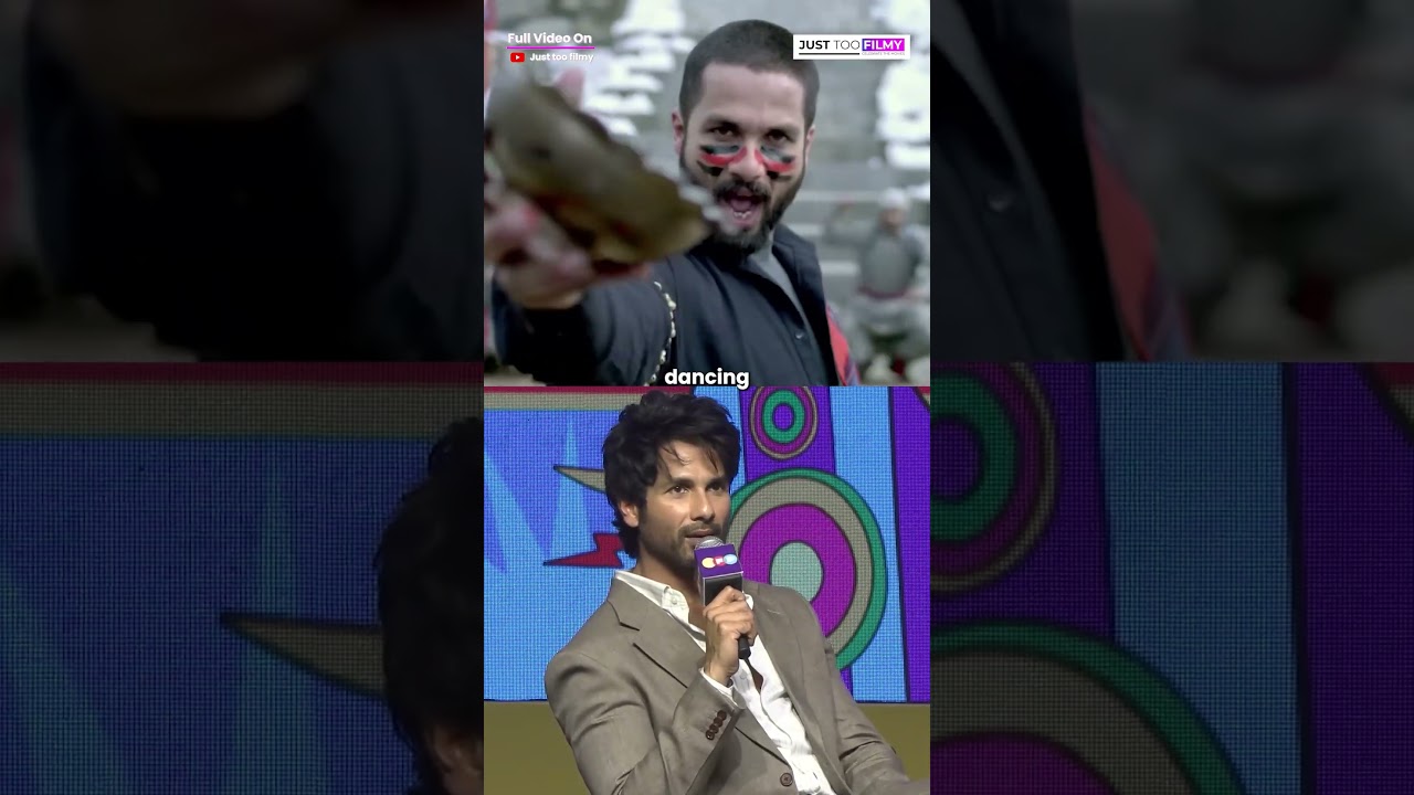 Shahid on the songs he loved working on.