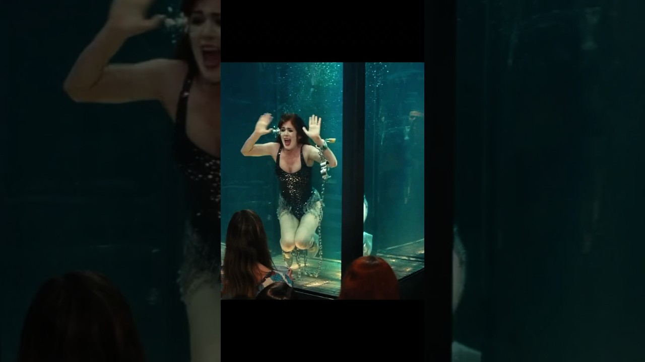 Coincée dans l’aquarium pendant un tour de magie ! 😱 #film #movies #series
