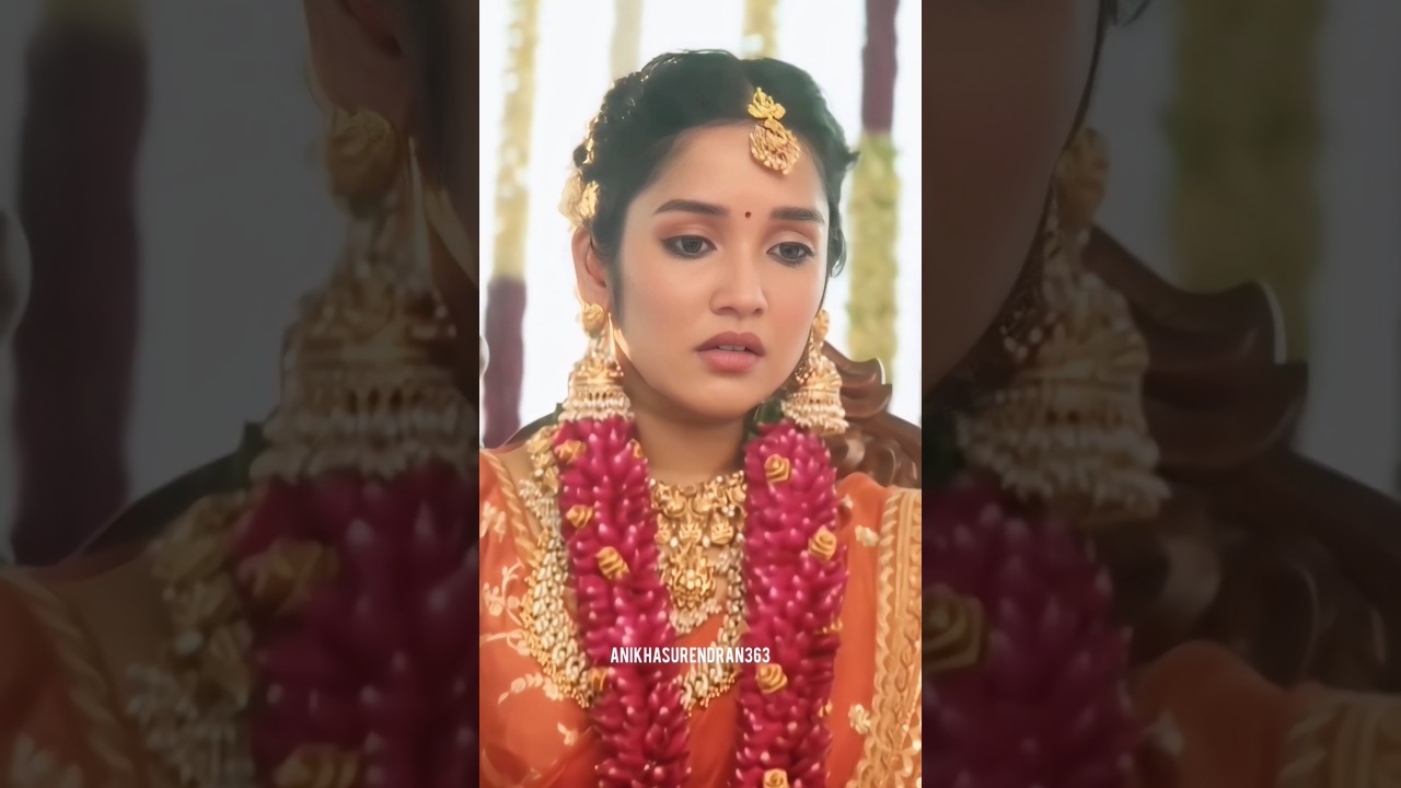anikha surendran marriage scene #neek movie 🥰❤️ #anikhasurendran #trending #shortfeed #shorts #tamil