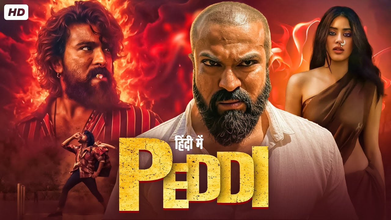 PEDDI Full Movie Hindi Dubbed | Ram Charan & Jahnvi Kapoor | New South Indian Full Action Movie 2024