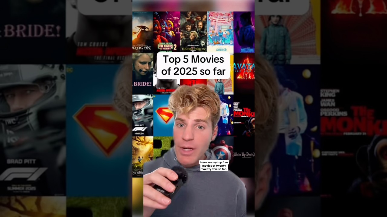 Top 5 movies of 2025 👀