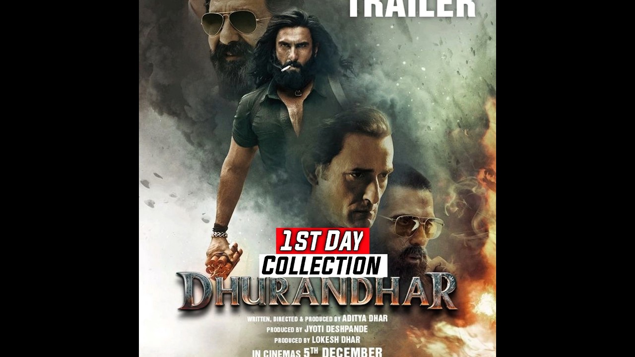 Dhurandhar 1st Day Box-office Collection | #shorts #movies