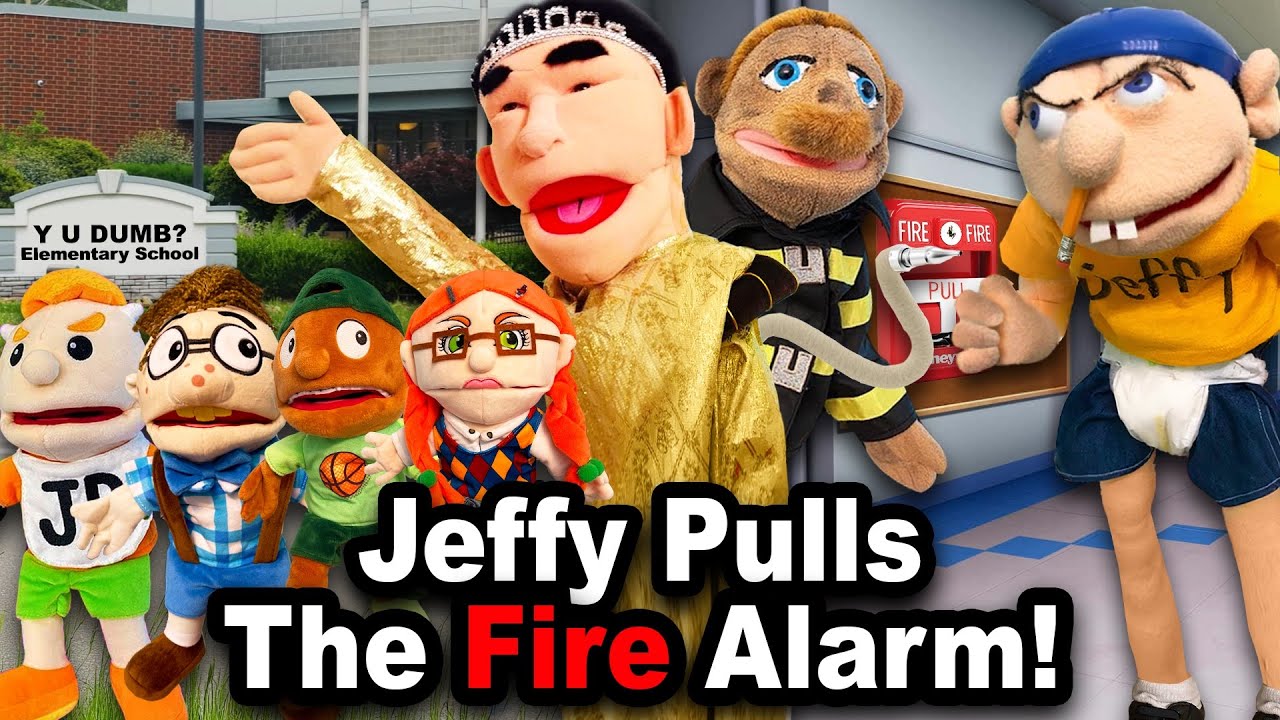 SML Movie: Jeffy Pulls The Fire Alarm!