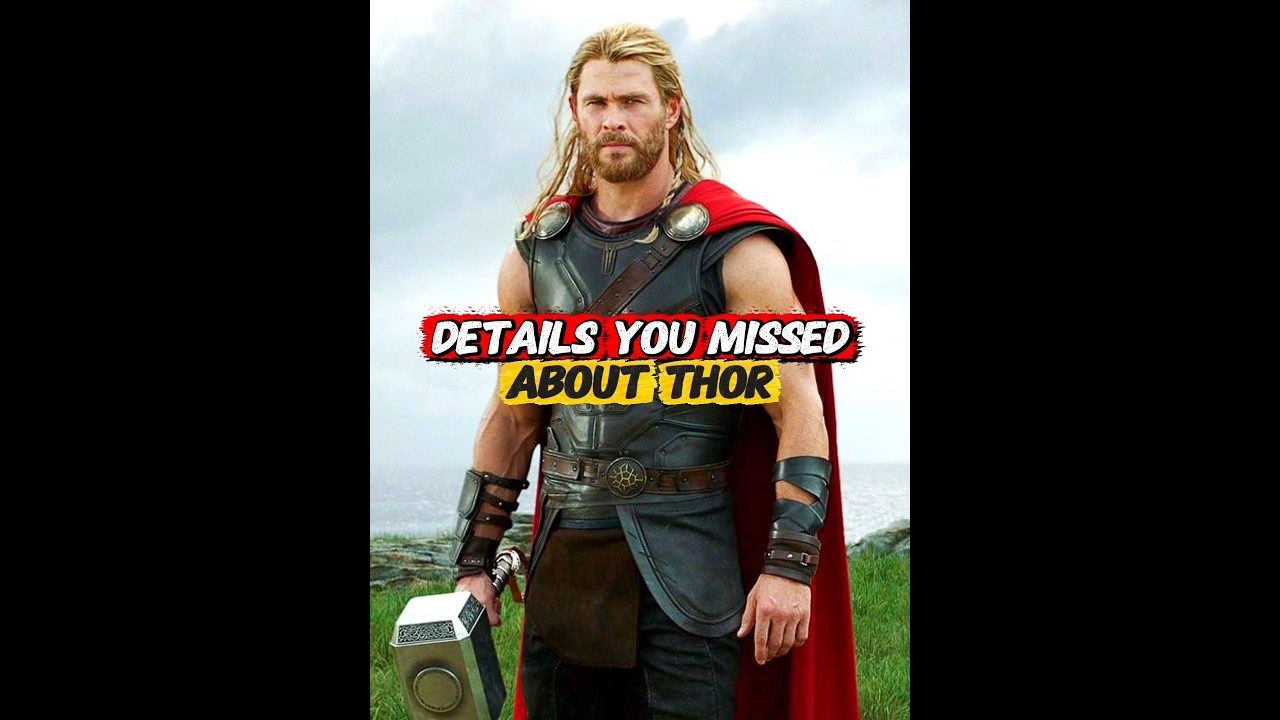 Did You Notice These Details In Thor Movies? #thor #avengers #shorts