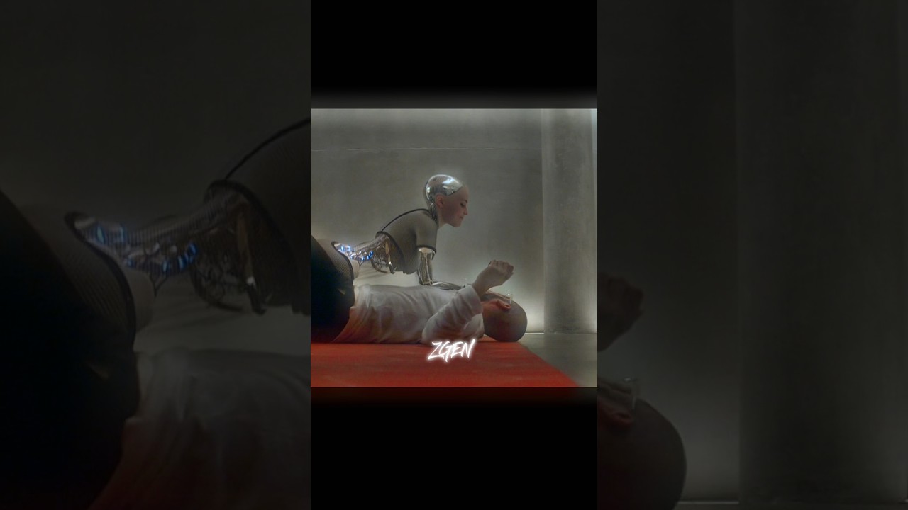 LADKI ROBOT BAHAR A GAI 💀📈 #zgen #movies #robot #best