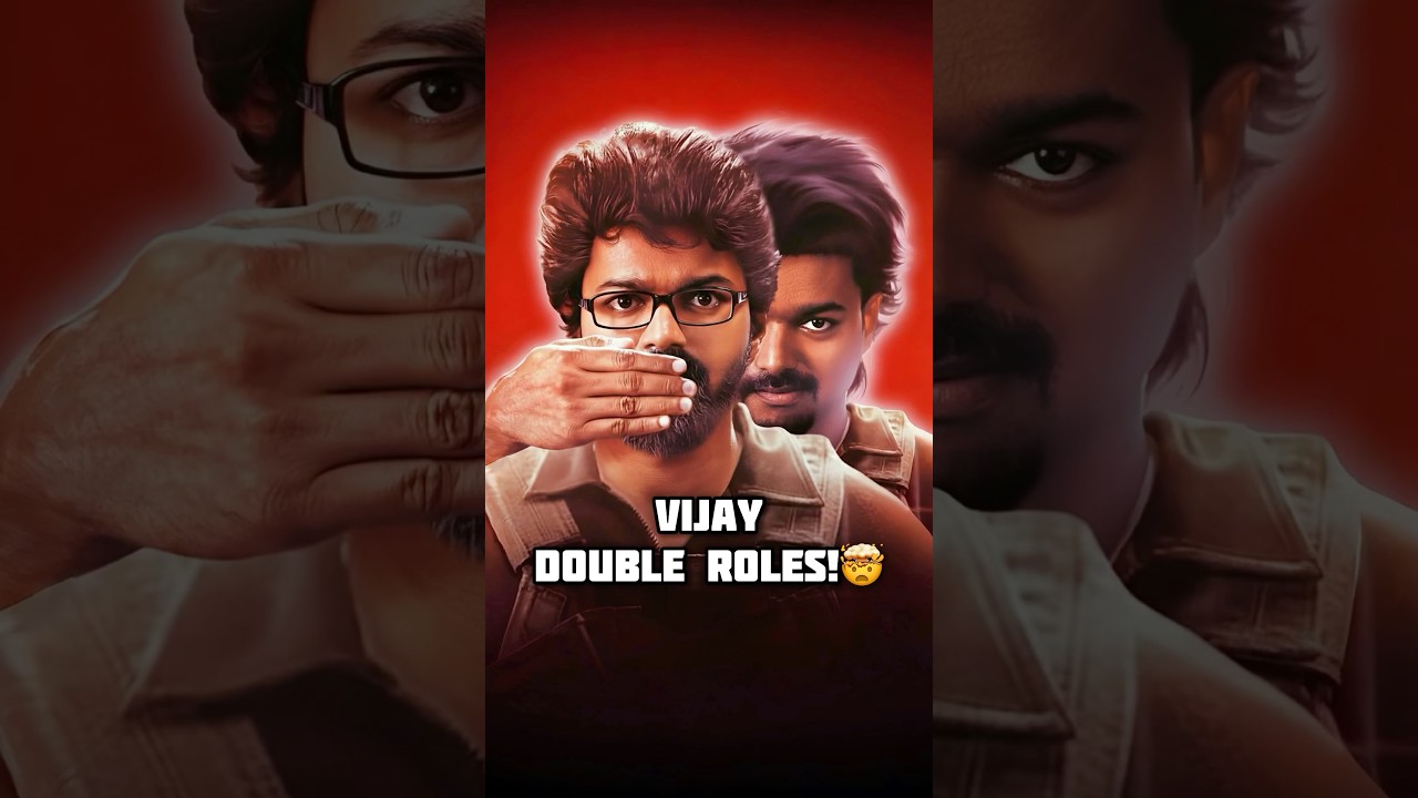 Thalapathy Vijay Double Role Movies! #shorts