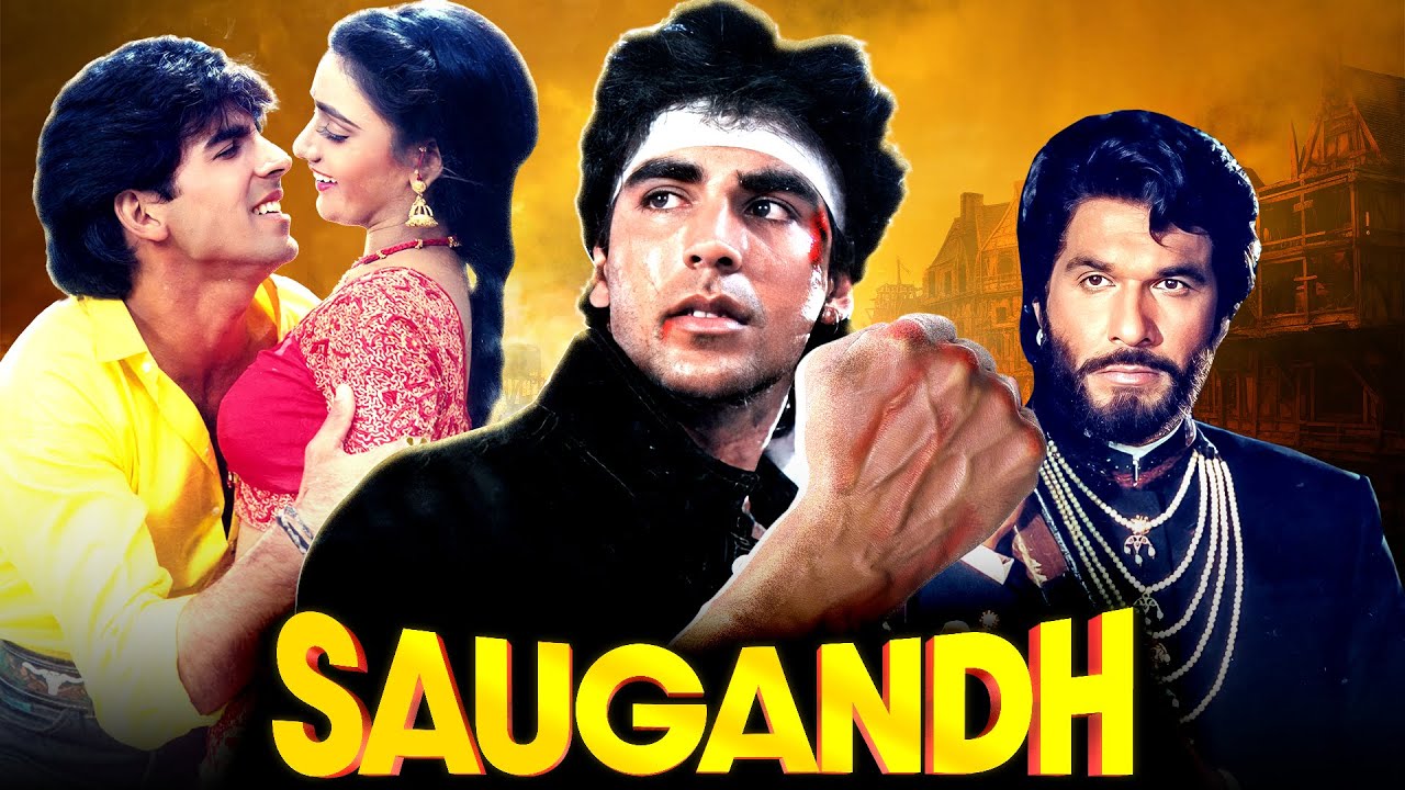 Saugandh – Akshay Kumar’s First Movie – Raakhee – 90’S Best Hindi Action Film – Bollywood