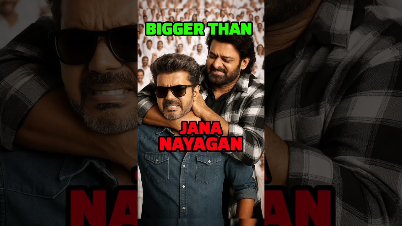 Big Movies Releasing This January🥵! #shorts #prabhas #thalapathy #rajasaab #jananayagan #movies