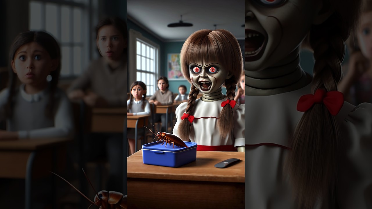 Meow gives birth to Annabelle #horror #horrorstory #haunted #scary