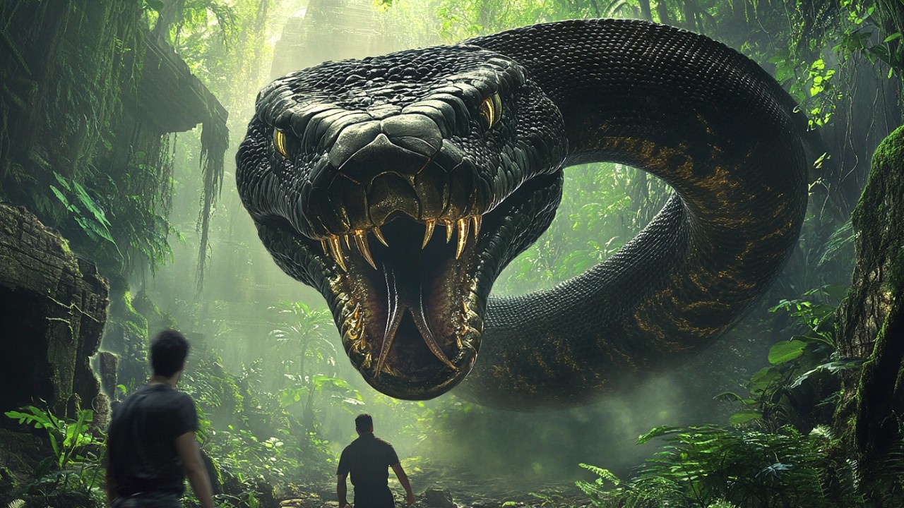【2025 Newest Movies】Python attack! Expedition team is swarmed by snakes, fighting for their lives! 🐍