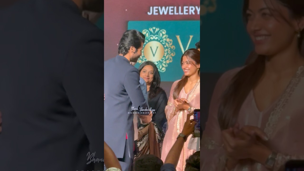 Vijay Devarakonda With Actress Rashmika Mandanna | The Girlfriend Movie | #rashmikamandanna