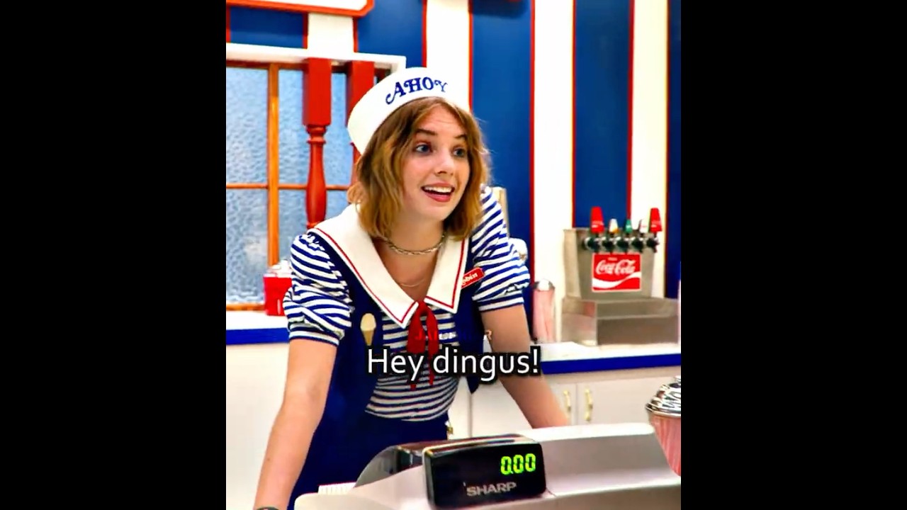 Sneaking Into Movies 🍿 | Stranger Things S3E2 #Shorts