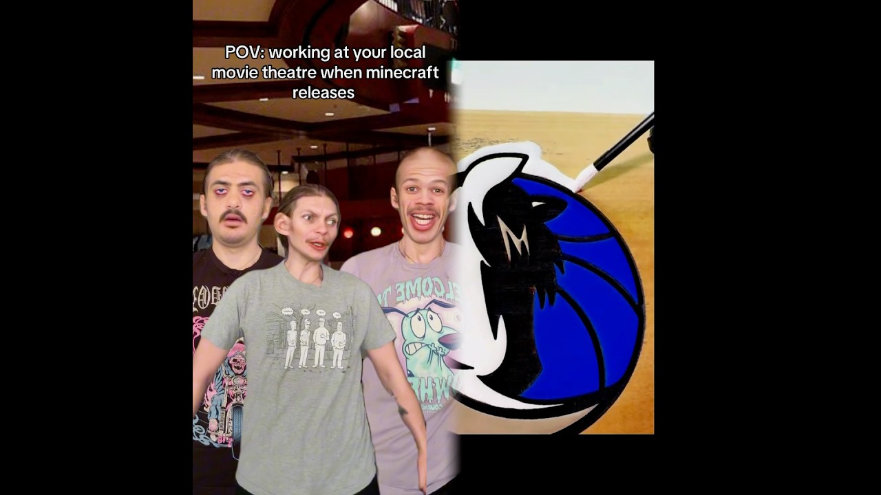 absolute hell I bet #Minecraft #minecraftmovie #chickenjockey #fy #fyp #movies #theatre #cringe