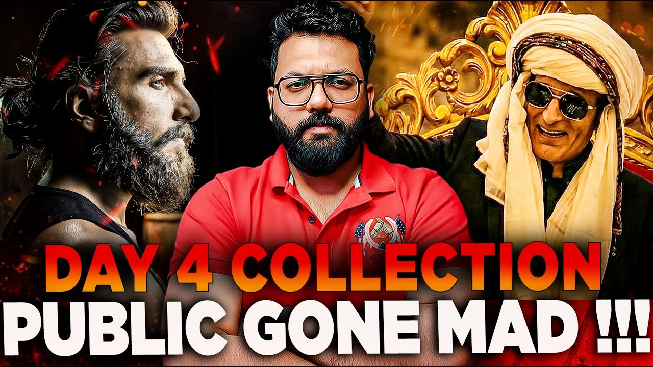 Dhurandhar Day 4 Collection SHOCKS Trade | Day 4 Collection BREAKDOWN | Ranveer Hit, Akshaye Khanna