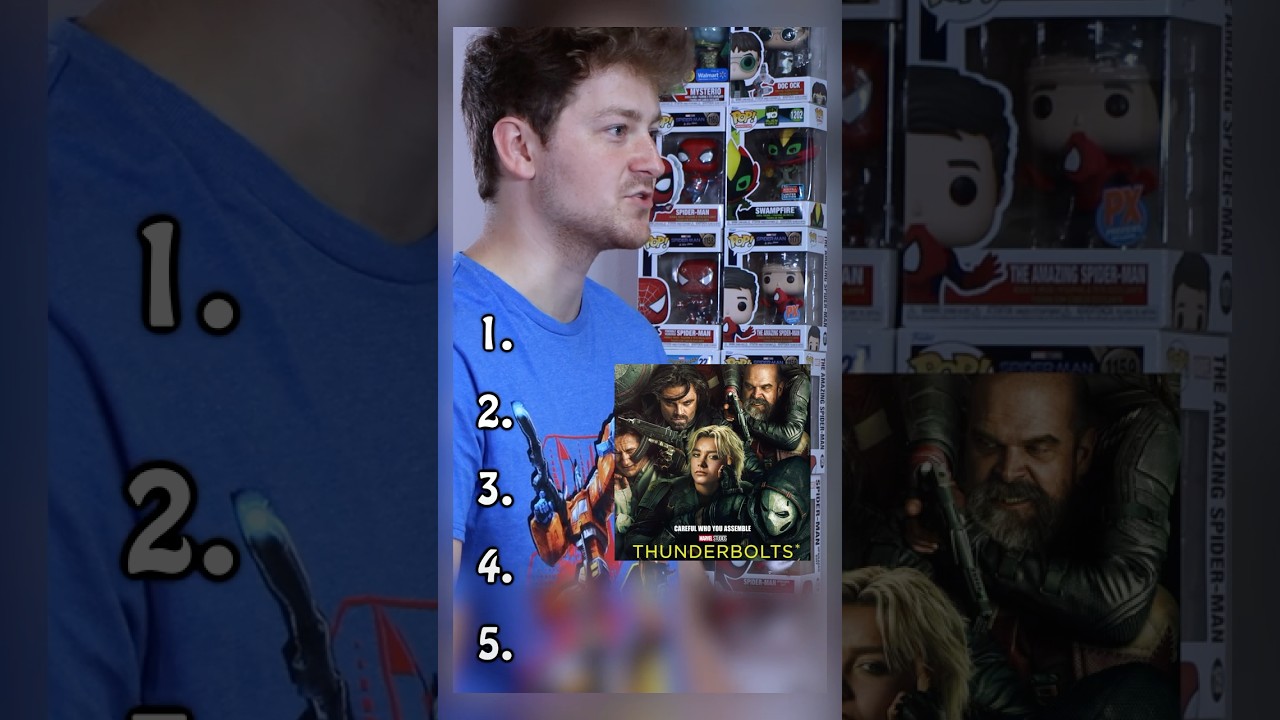 Blind Rank These Movies! #marvel #ranked #fyp