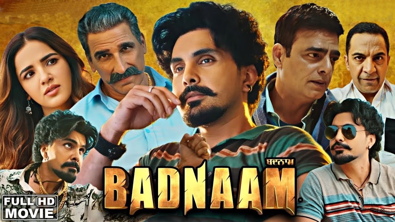 Badnaam (2025) Punjabi Full Movie | Jayy Randhawa, Jasmine Bhasin | Punjabi Action Crime Film HD