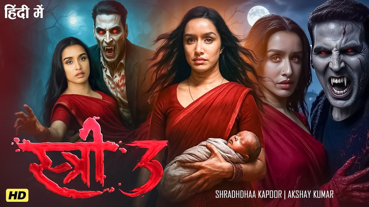 STREE 3 Full Horror Movie | Shraddha Kapoor & Akshay Kumar | Latest Bollywood Full Hindi Movie 2025