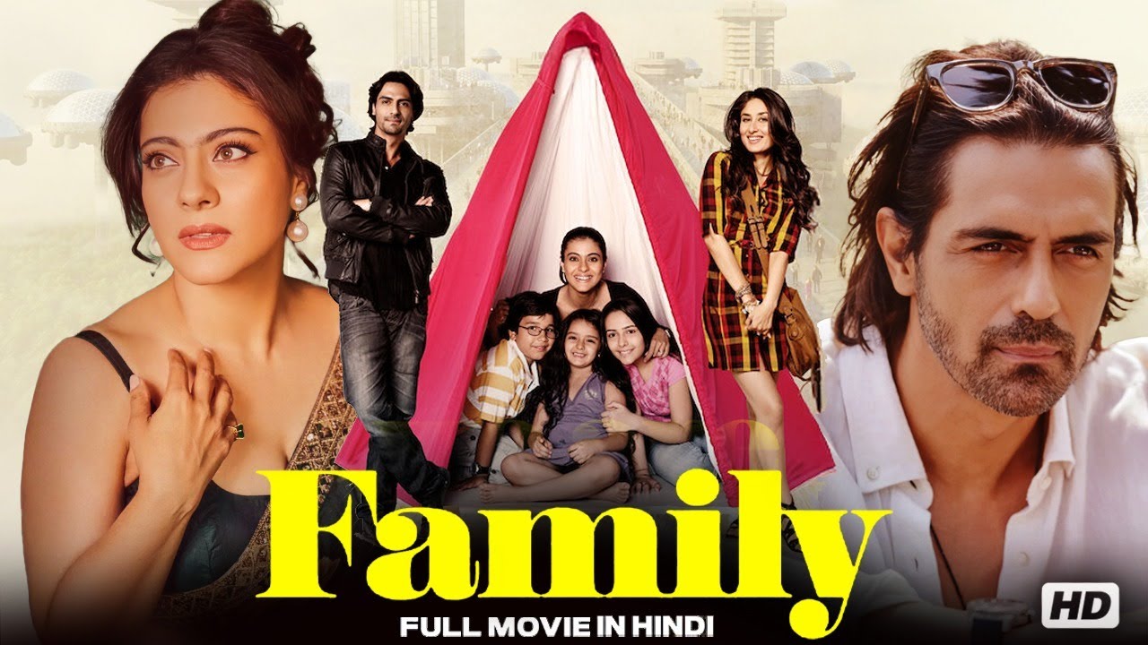 Family | Kajol, Kareena Kapoor, Arjun Rampal | Bollywood Family Drama Full Movie HD #bollywood