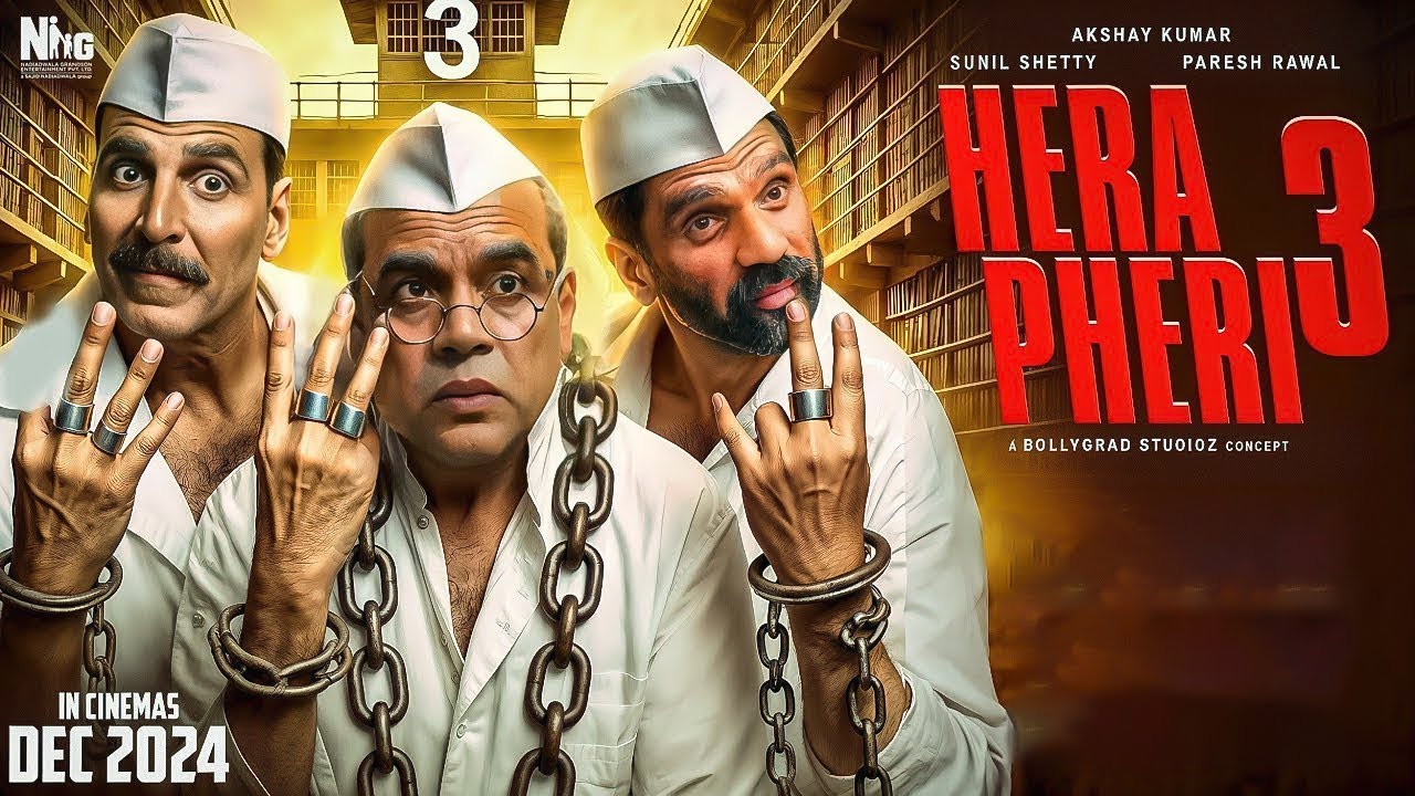 Hera Pheri 3 Full Movie | Akshay Kumar, Suniel Shetty, Paresh Rawal | New Comedy Blockbuster Movies