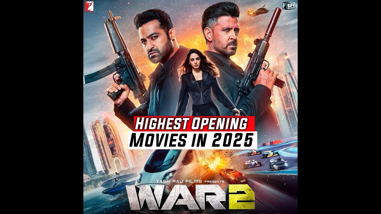 Top 5 Highest Opening movies in 2025 | #shorts #movies