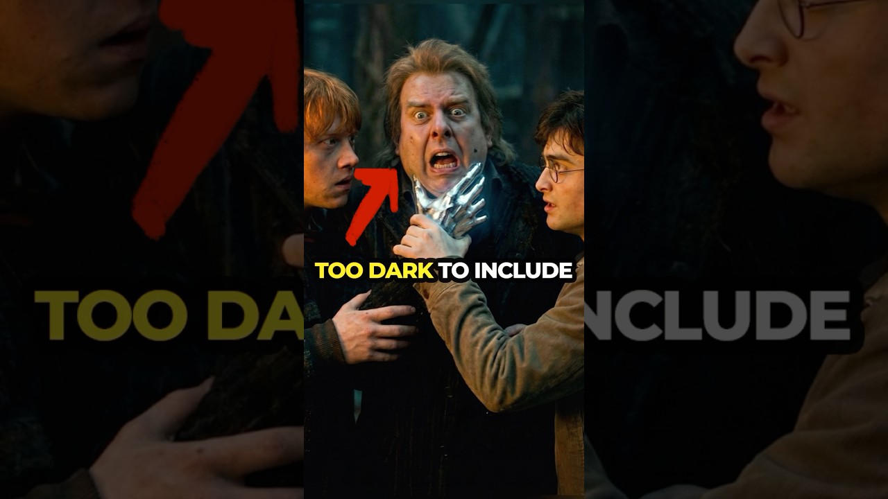 Harry Potter Scenes That Were Too Dark for the Movies #harrypotter #behindthescenes