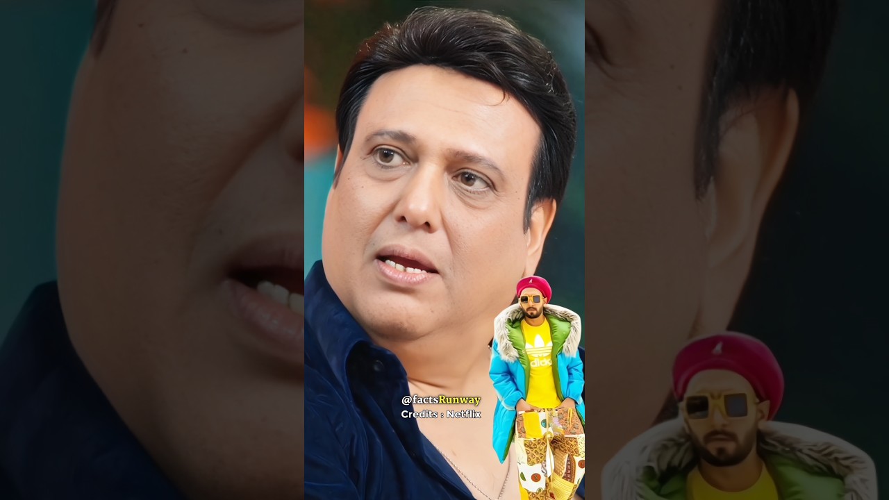 Govinda on his colourful clothes 🔥😯#govinda #kapilsharma #legend #bollywood #movies #shorts