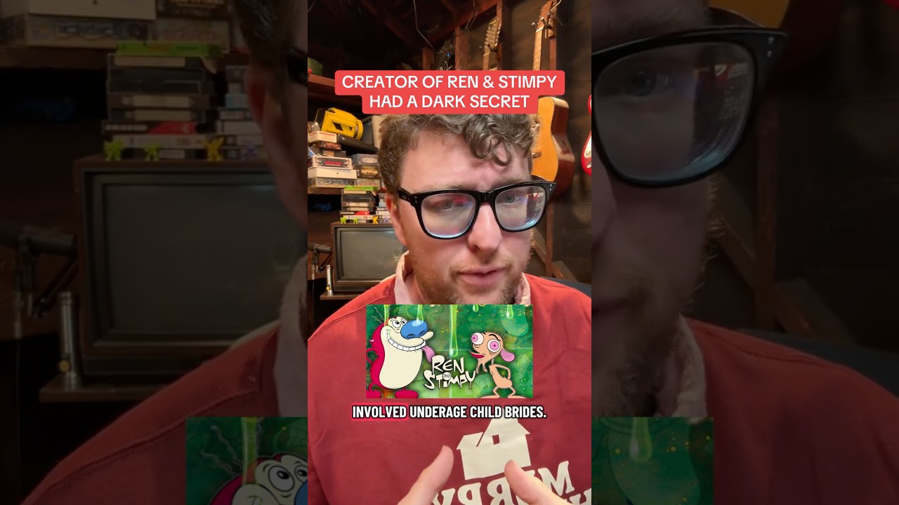 The dark secret behind the creator of Ren and Stimpy #movies #television #animation #renandstimpy