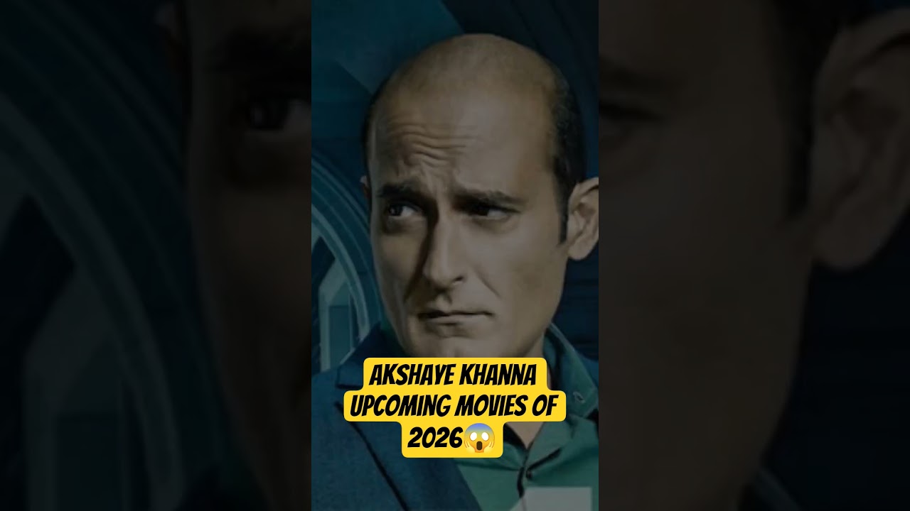 Akshaye Khanna Upcoming Movies of 2026 😱 #dhurandhar #akshayekhanna #shorts