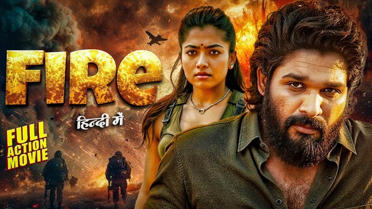 FIRE (2025) | Allu Arjun New Hindi Dubbed Full Action Movie | South Blockbuster | Full HD Movie