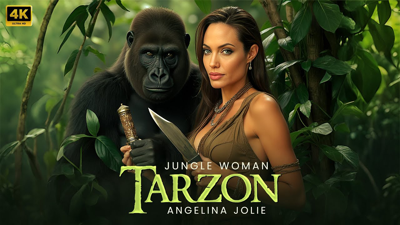TARZON : Angelina Jolie | EPIC MOVIE – ADVENTURE – FANTASY | 4K Ultra #actionmovies