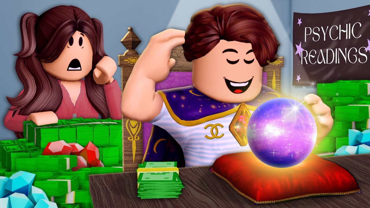 SPOILED Brother PRETENDED To Be PSYCHIC! (A Roblox Movie)