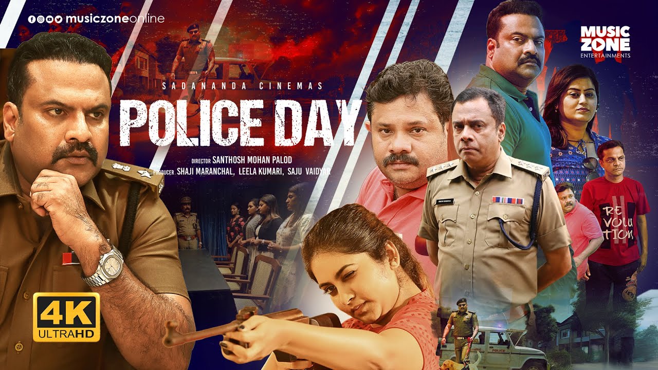 Police Day | 4K | Super Hit Malayalam Full Movie | Suspense Thriller New Movie | Tini Tom | Ansiba
