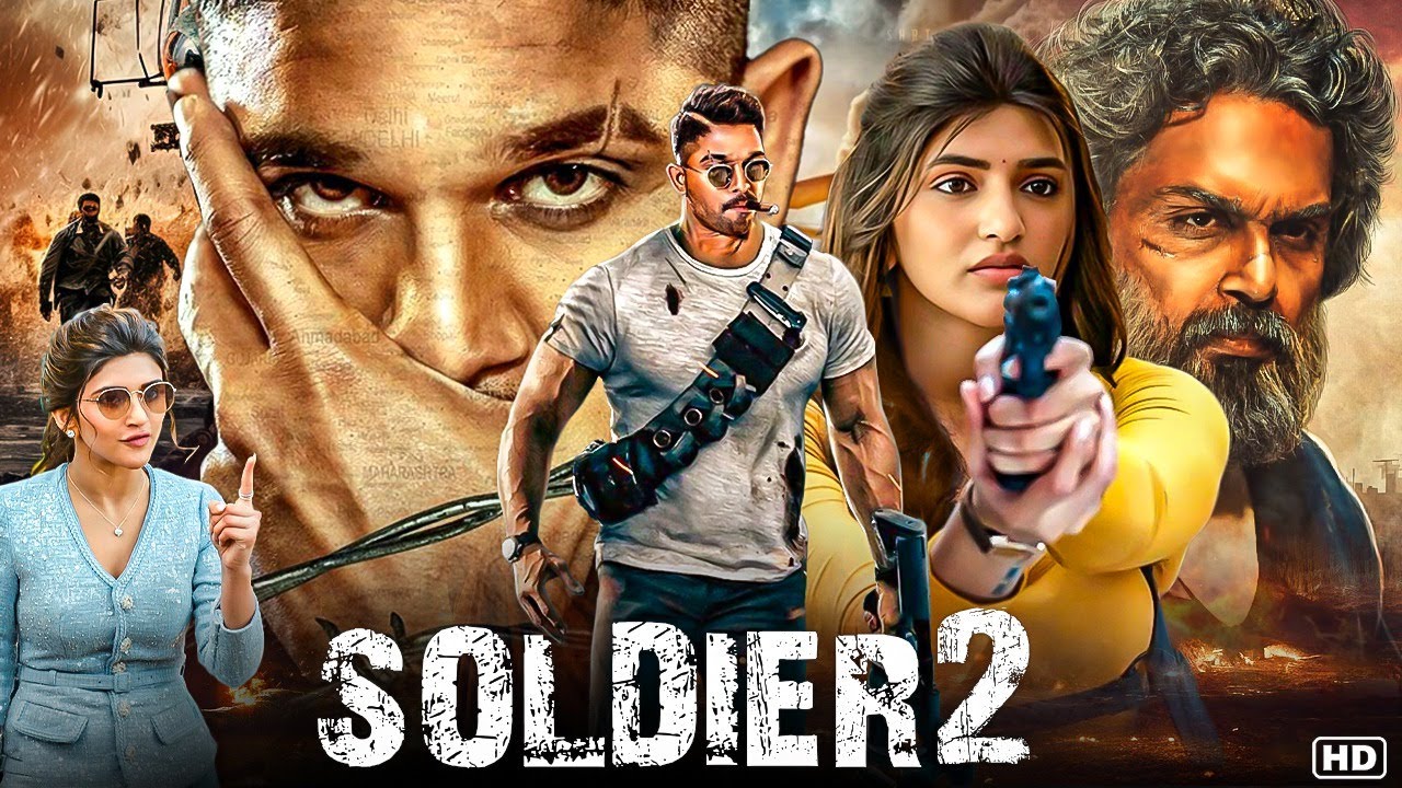 Allu Arjun 2025 New Movie I Soldier 2 (2025) I Hindi Dubbed South Indian New Released Superhit Movie