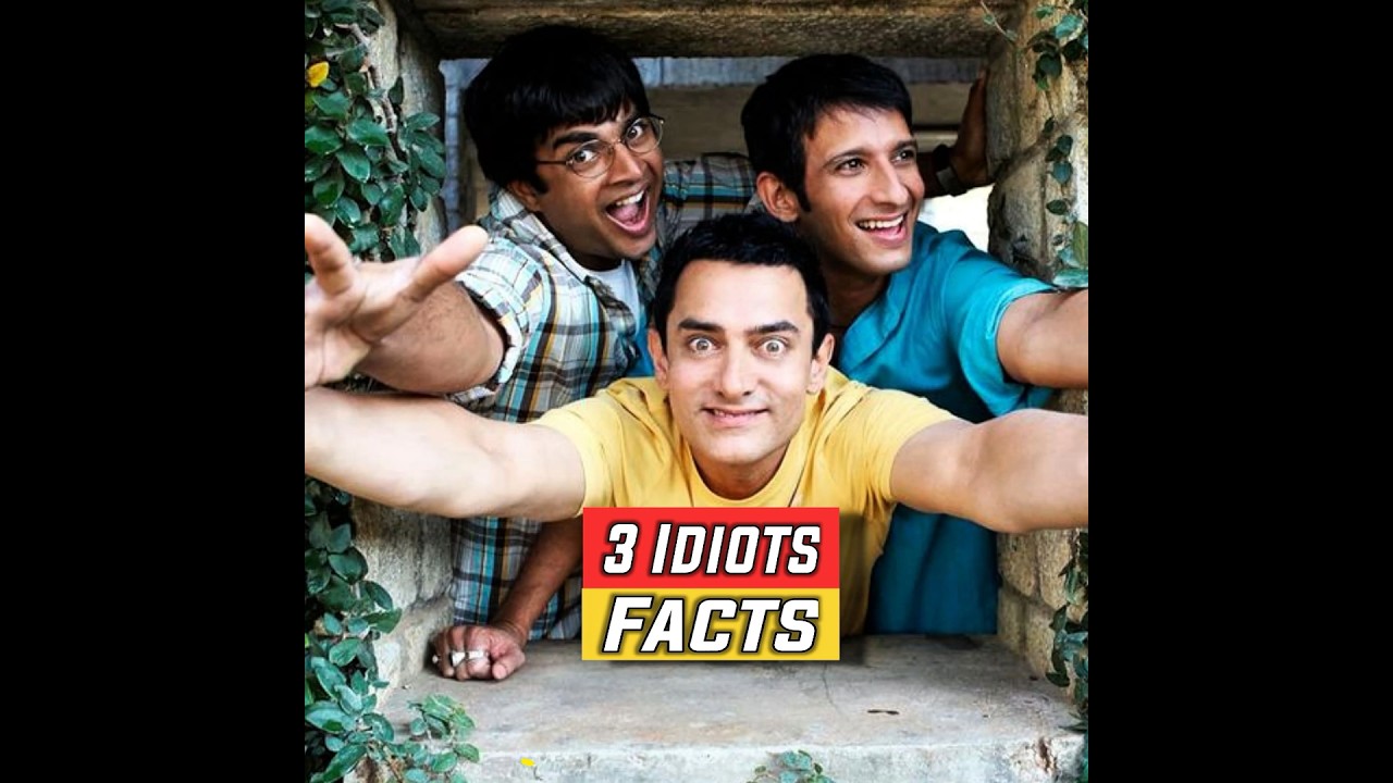 3 Amazing Facts About 3 Idiots| #shorts #movies
