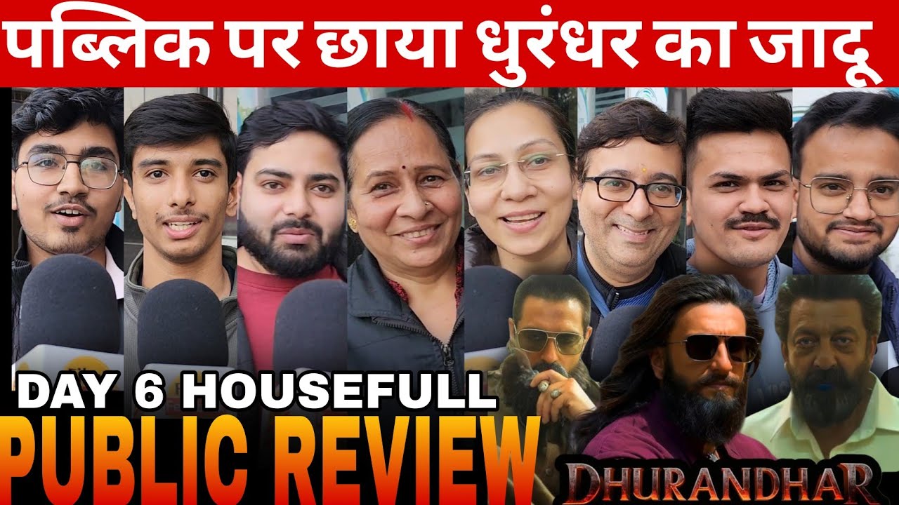 Dhurandhar movie Public review | Day 6 | Dhurandhar Public Reaction | Ranveer singh | Akshay Khanna