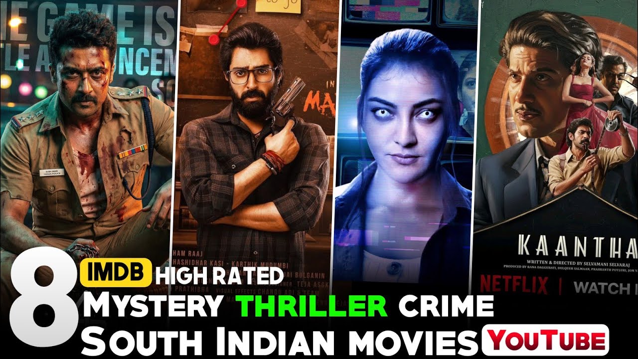 Top 8 new south indian suspense thriller movies in hindi 2025|best South Indian movies in hindi 2025