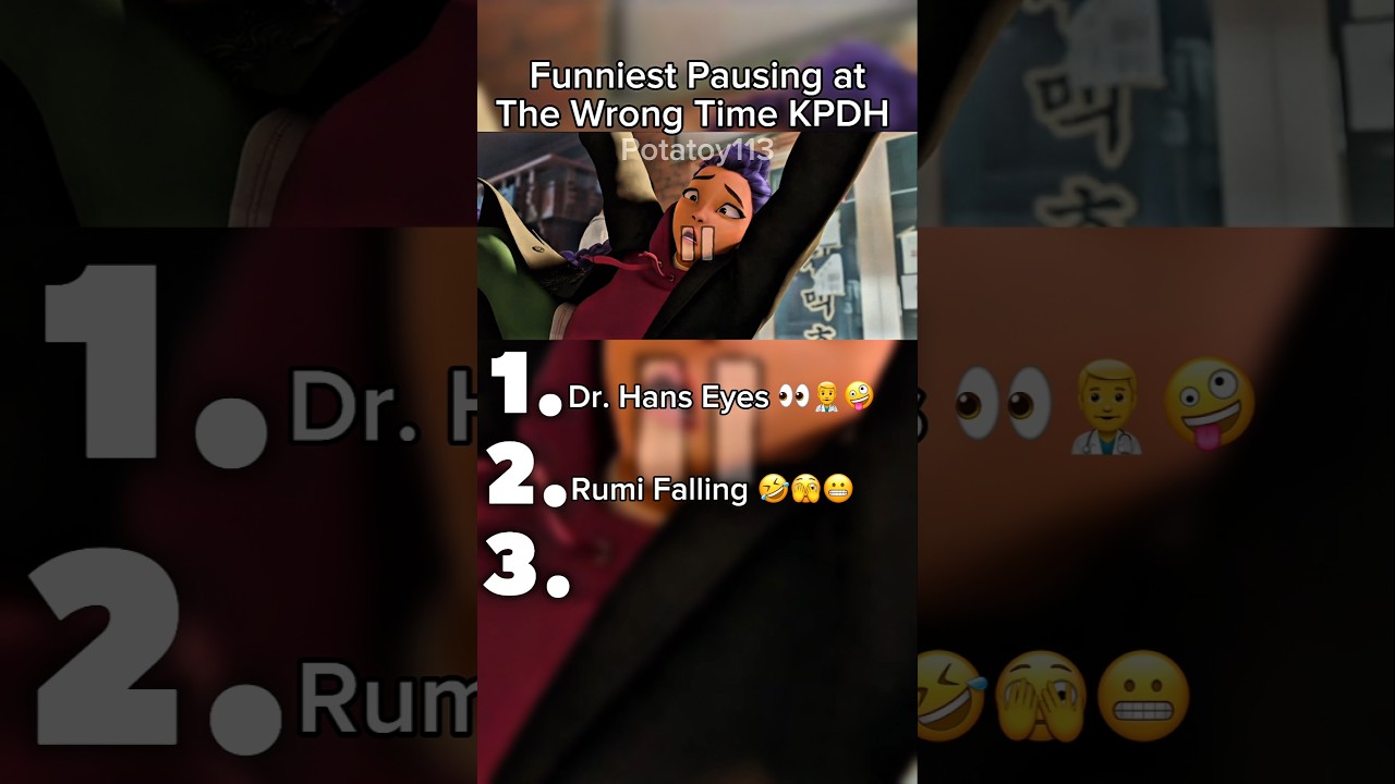 Funniest Pausing at the Wrong Time ❌️⏳️⏸️⚔️🤣 (no.2 with Rumi’s Face is So Hilarious 😂🤣)