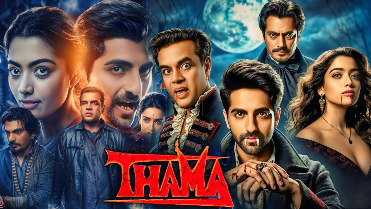 Thamma Full Movie | Ayushmann Khurrana | Rashmika Mandanna | Nawazuddin | Paresh | New Horror Movies