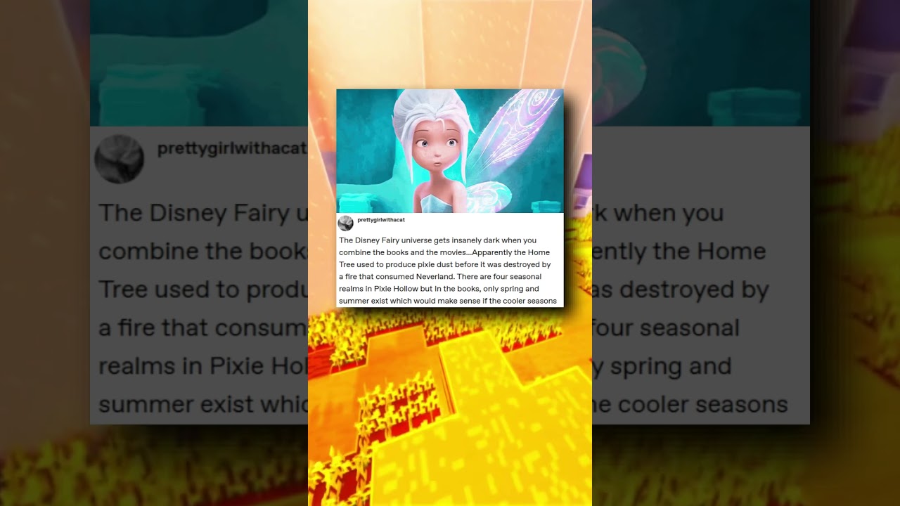 Disney Tumblr | The Disney Fairy Movies Are Dark