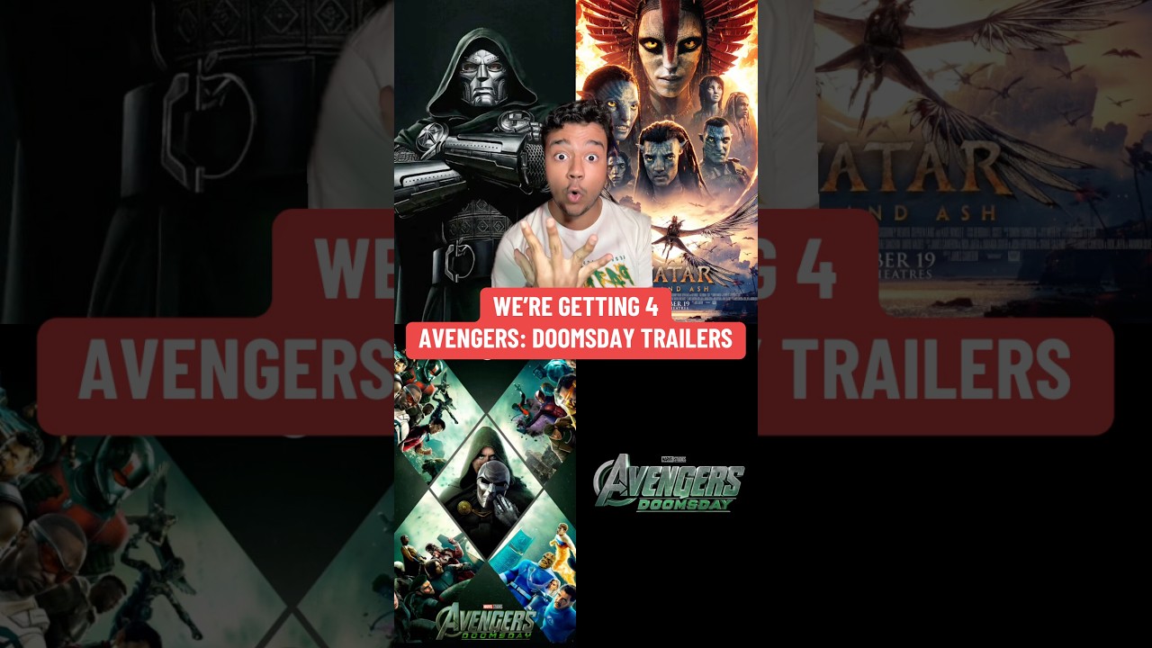 Marvel Is Releasing 4 Avengers: Doomsday Trailers EXCLUSIVELY For Movie Theaters…