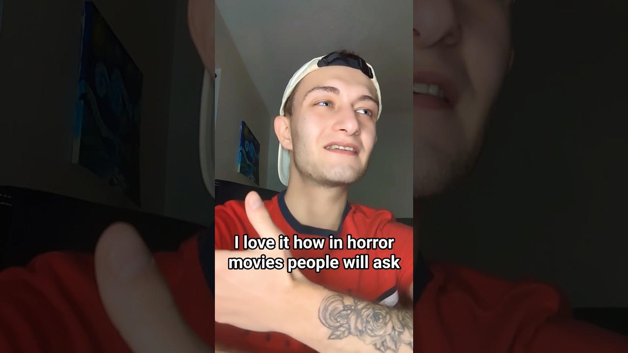 Horror movies be like. 🤣💀 #funny #comedy #fyp #viral #trending #shorts