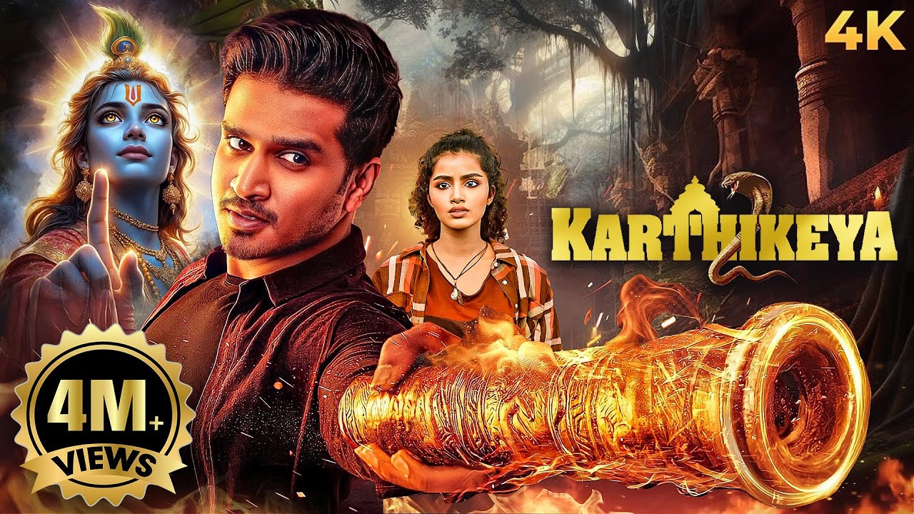 New Release South Action KARTHIKEYA 2 Hindi Dubbed Movie 4K| Nikhil Siddhartha, Anupama Parameswaran
