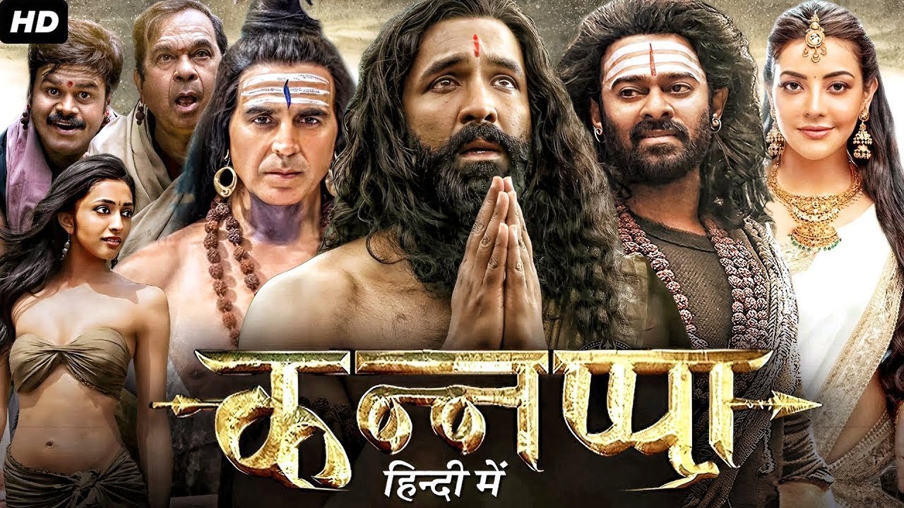 Kannappa Full Movie | Vishnu Manchu | Prabhas | Akshay Kumar | New South Indian Hindi Dub Movie