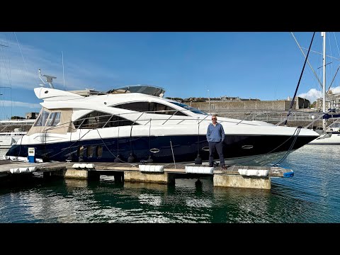 £450,000 Yacht Tour : 2004 SETAG Sunseeker Manhattan 50