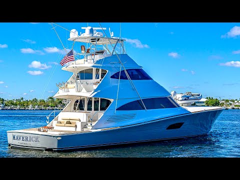 $9.5 Million Superyacht Tour : 2018 Viking 92 Skybridge