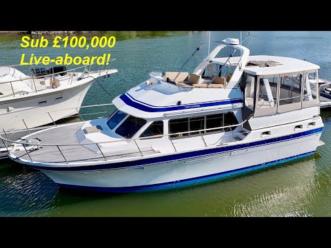 £99,950 Yacht Tour : 1990 Trader 41+2